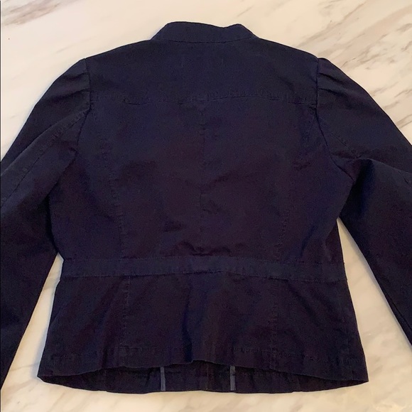 Ann Taylor Loft Navy Military Jacket - Picture 3 of 3